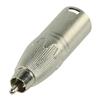 Adattatore KONIG ON STAGE PBXF-RM da XLR MASCHIO a RCA MASCHIO